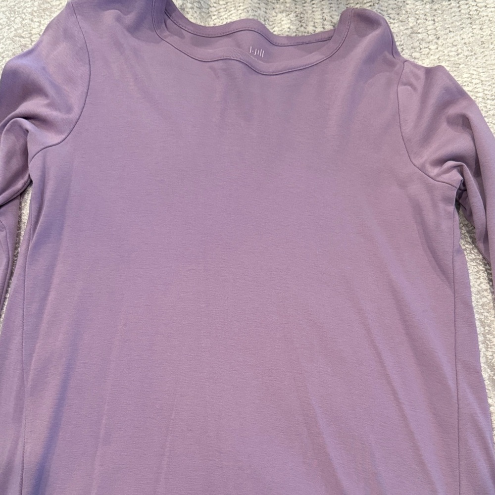 Women's Purple Long Sleeve shirt